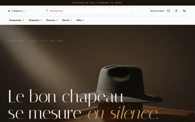 Chapeauora.fr