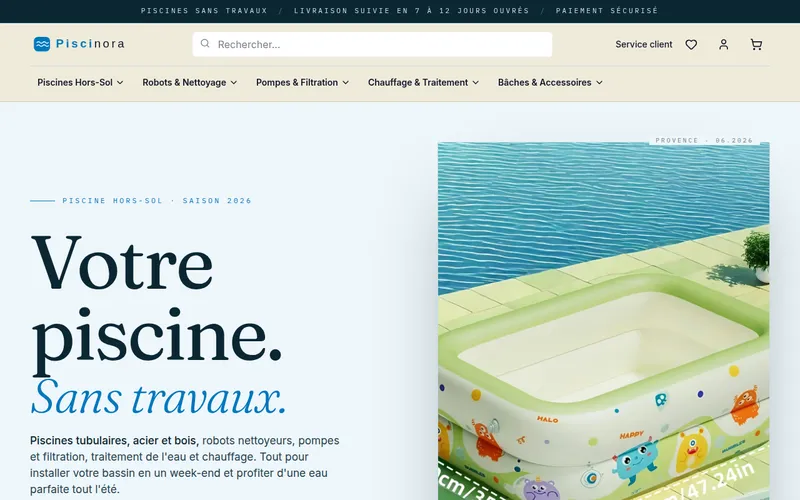 Piscinora.fr