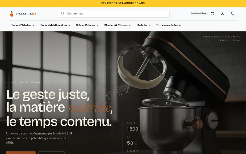 Robocuisora.fr