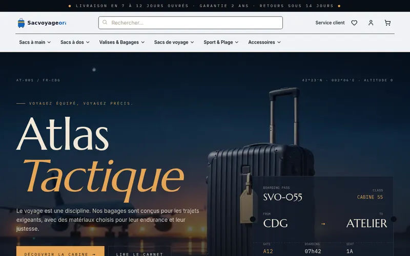 Sacvoyageora.fr