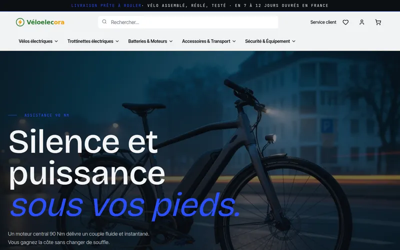 Veloelecora.fr